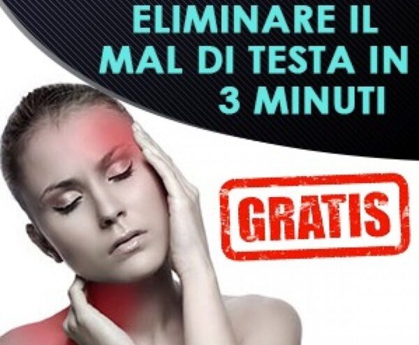 eliminare il mal di testa