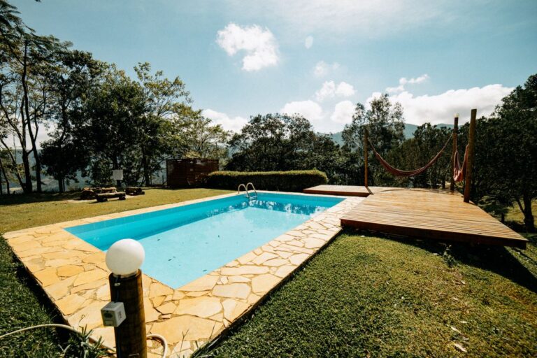 Piscina in giardino